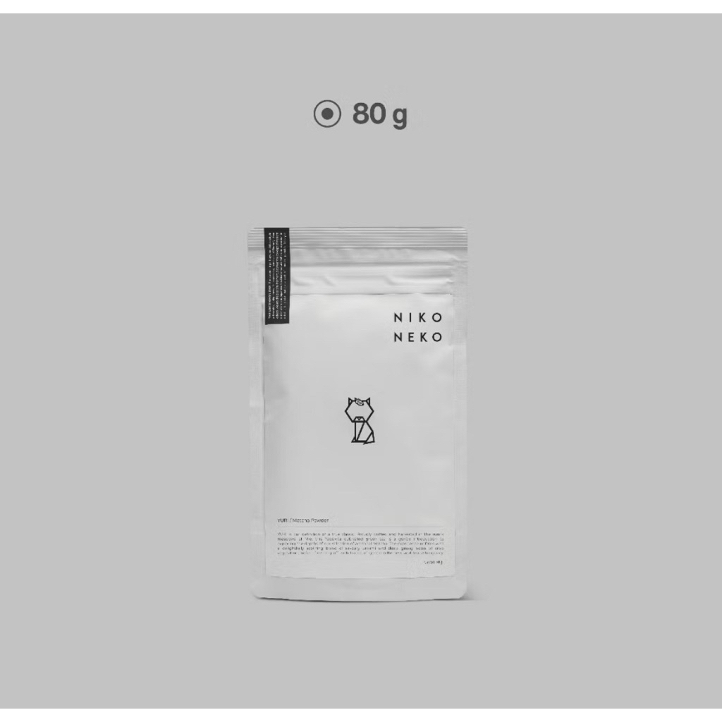 

(PO)NIKO NEKO MATCHA - YURI MATCHA POWDER 80g