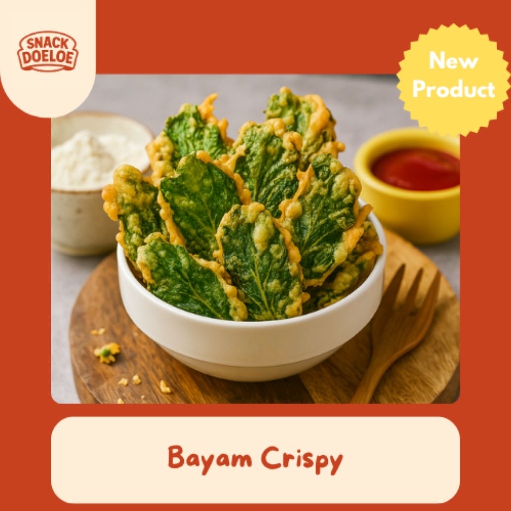 

Bayam Crispy / Kripik Bayam