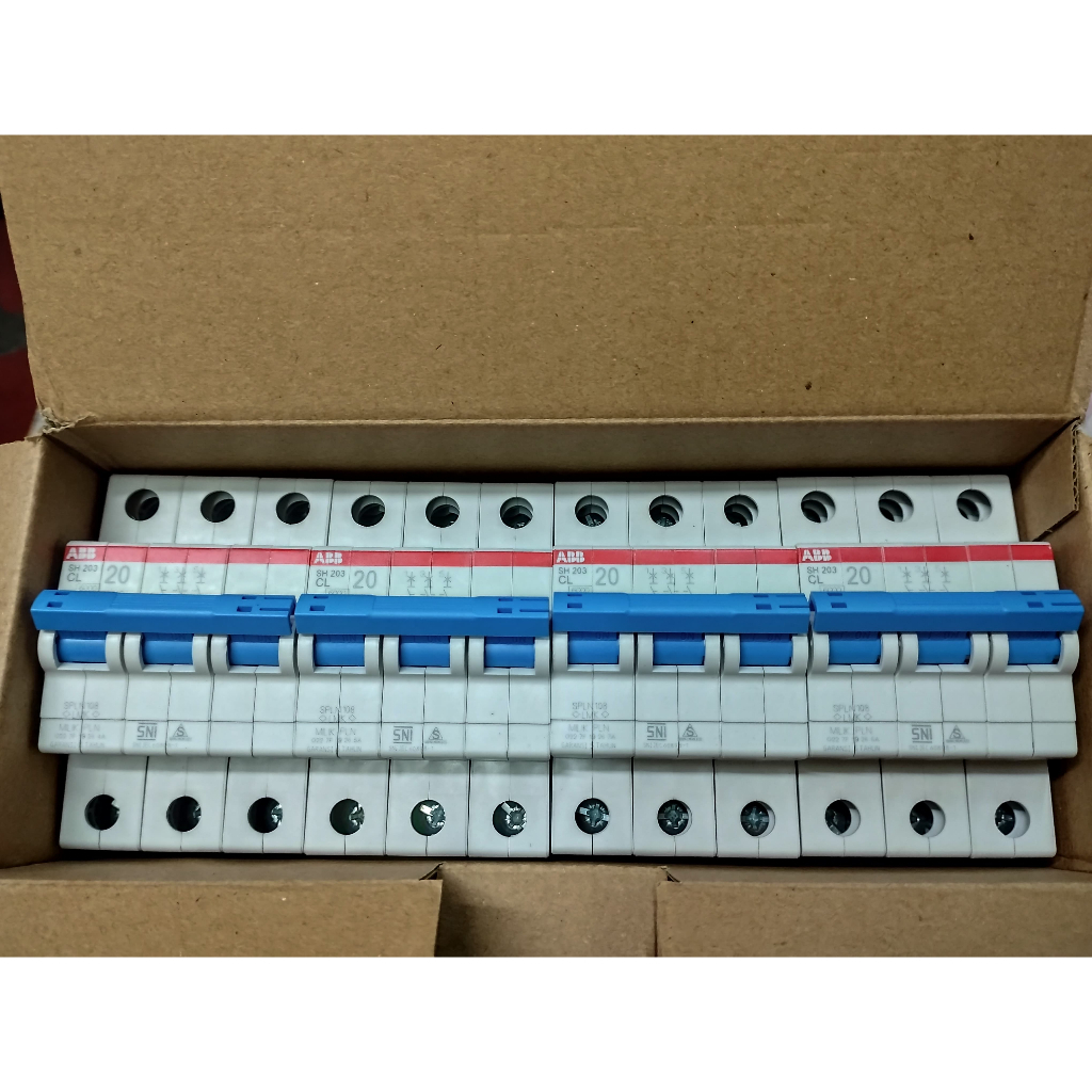 MCB 3 PHASHE 20A ABB ORIGINAL PLN