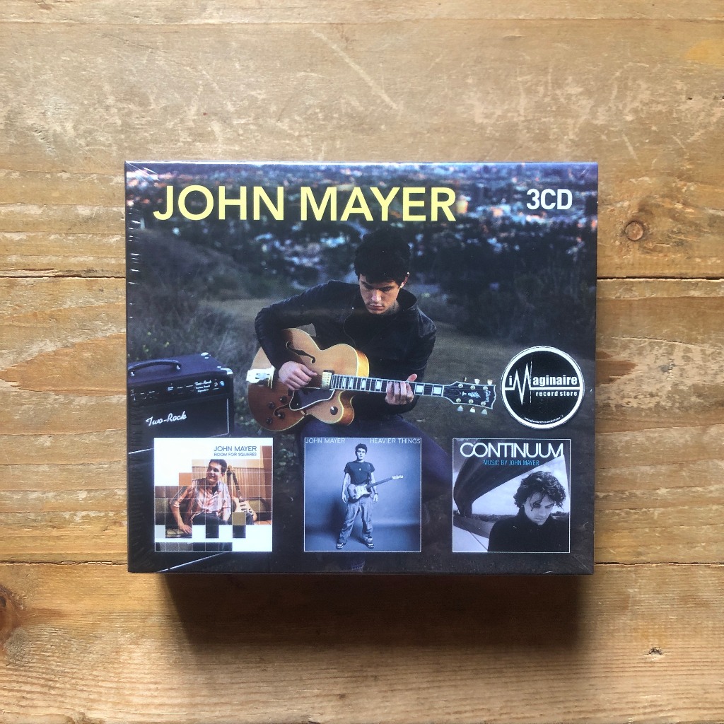CD Import John Mayer - Room For Squares Heavier Things Continuum 3xCD Boxset Impor Original