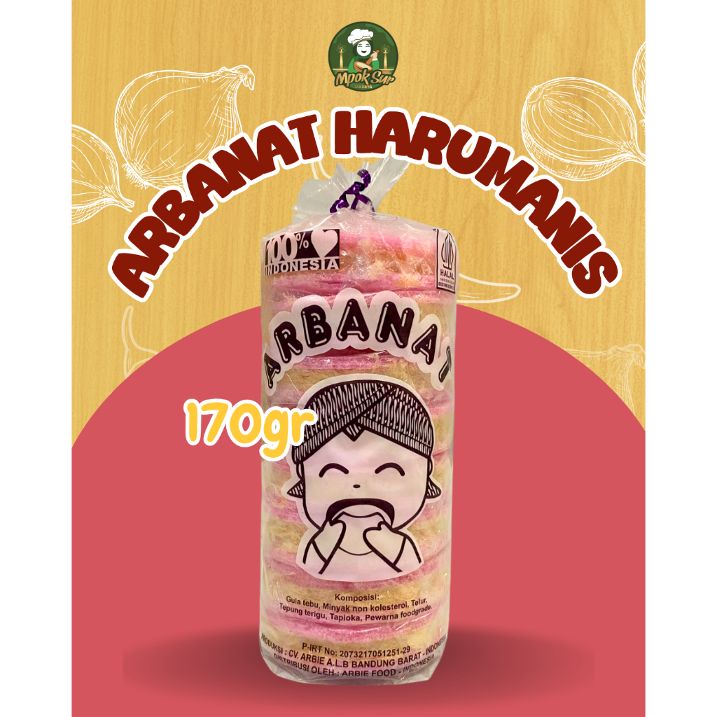 

Arbanat Harumanis Camilan Tradisional Gulali Rambut Nenek 170gr