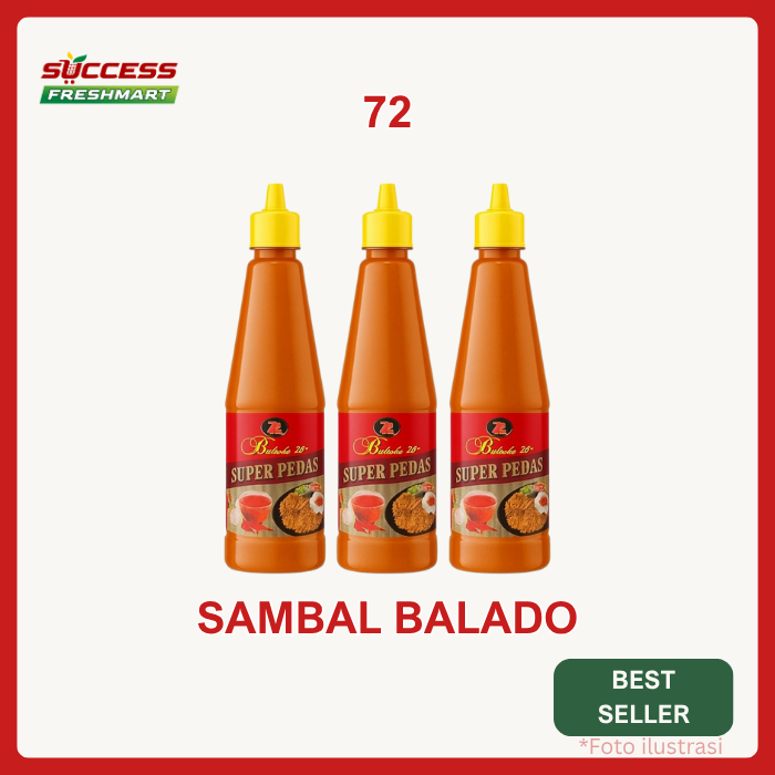 

Sambal Balado 72 (Sambal Kalimantan) 300 Ml