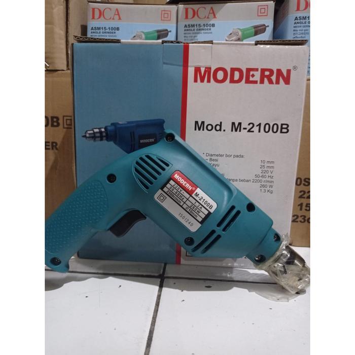 Modern Mesin Bor Tangan M-2100B / Bor listrik M 2100B