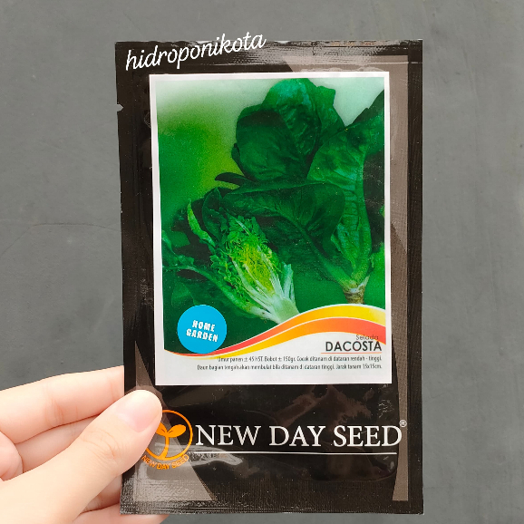 NDS - Benih Selada Romaine Dacosta isi 1 gram - Green Romaine - New day seed