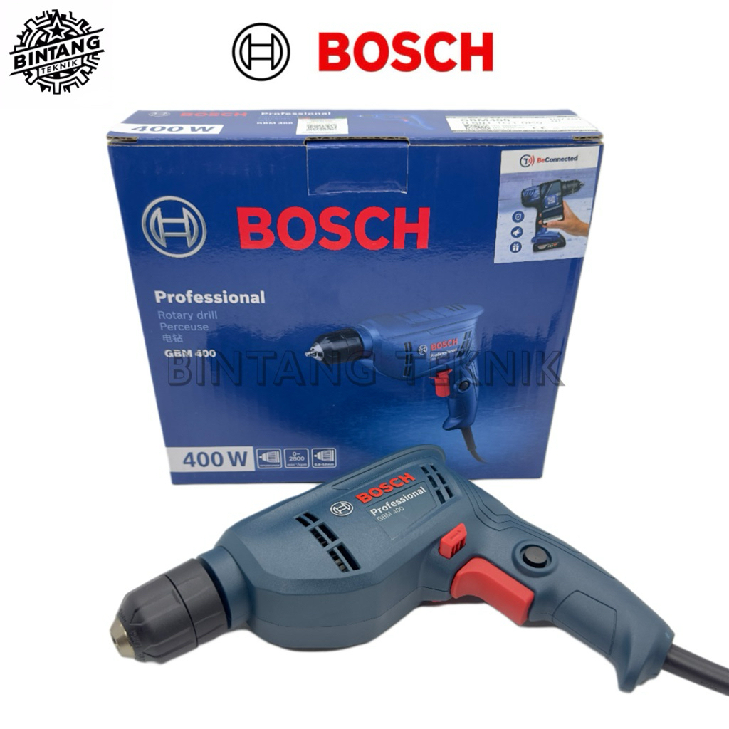 BOSCH GBM400 BOR LISTRIK 10MM / MESIN BOR LISTRIK BOSCH 10MM