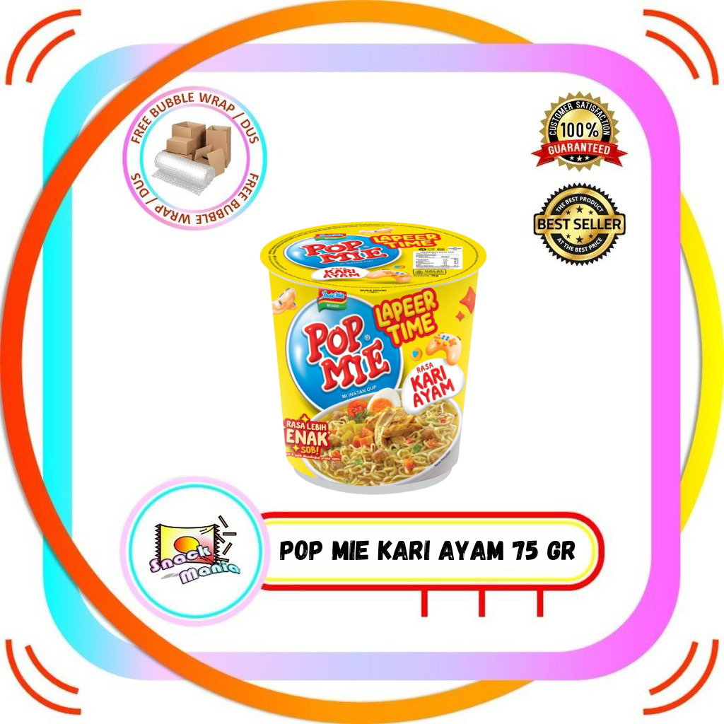 

Pop Mie Mi Rasa Kari Ayam 75 gr Cup