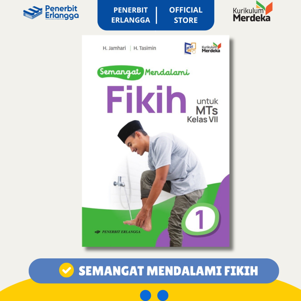 

[Erlangga Official] Semangat Mendalami Fikih Mts Kelas 7 Kurikulum Merdeka