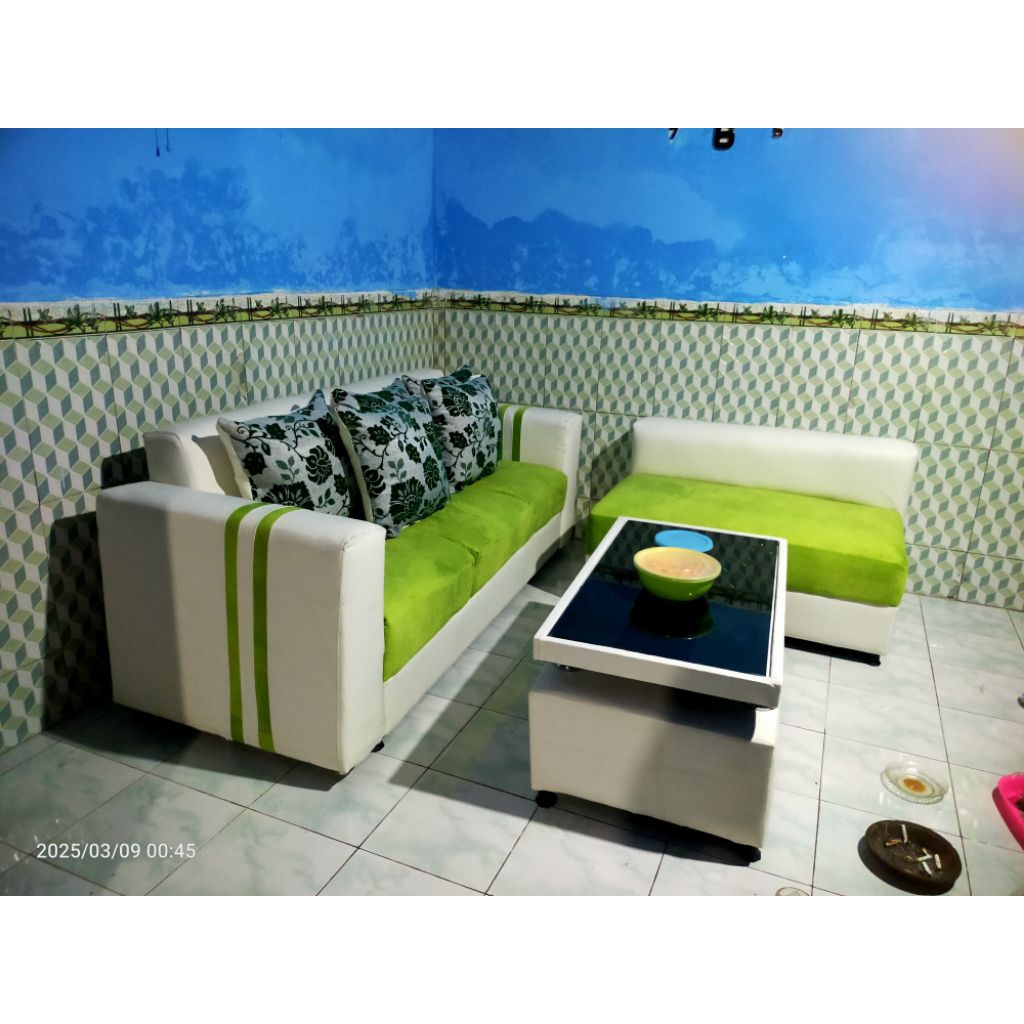 Sofa L putus minimalis