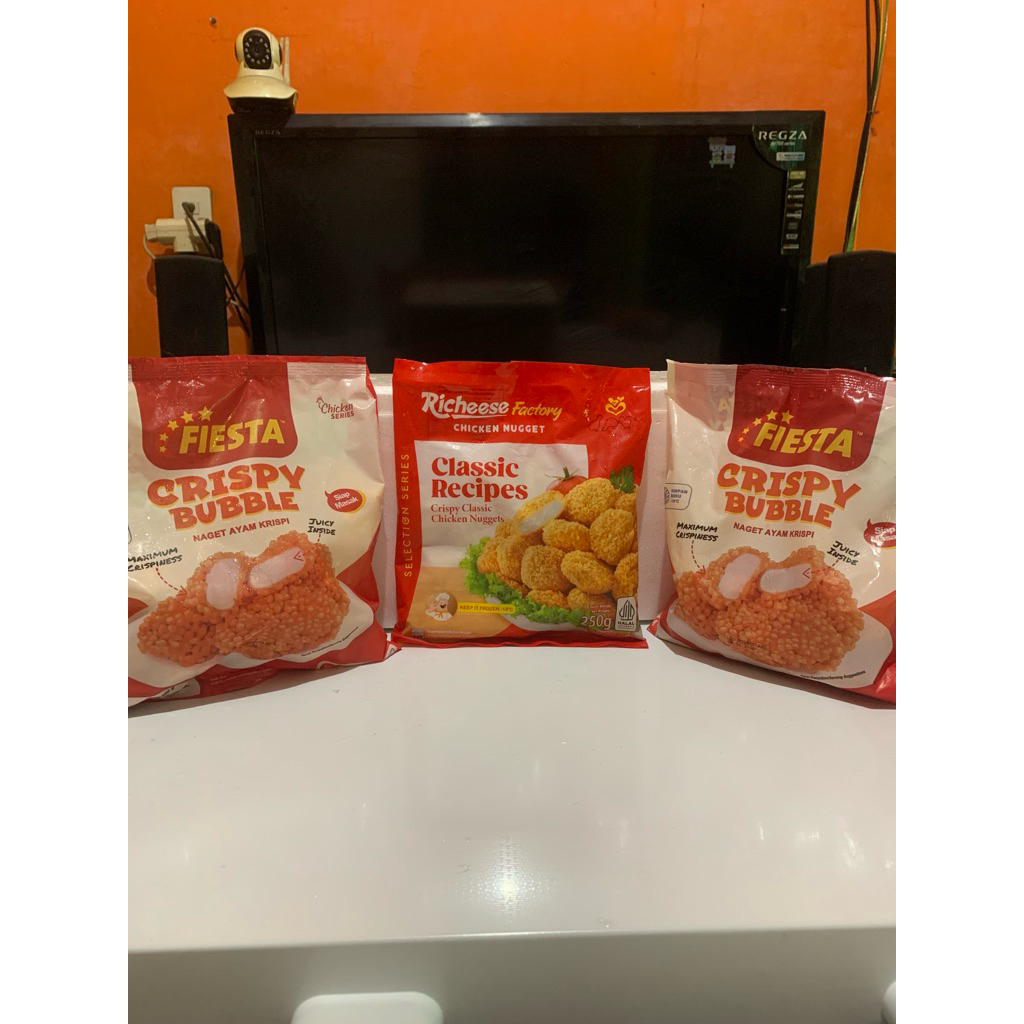 

2 Nugget Fiesta 400gr + Richesse 250 Gr