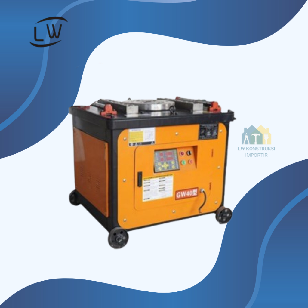 MESIN BENDING GW40 CNC / PEMBENGKOK BESI GW40 CNC / BAR BENDER PENEKUK GW40 CNC