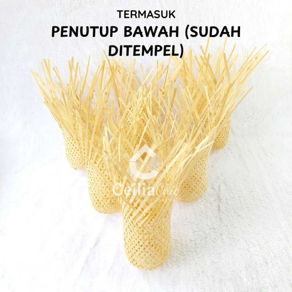 

Grosir Krongso Bambu Kreneng Bambu / Keranjang Souvenir Wedding / Packaging Sovenir Pernikahan