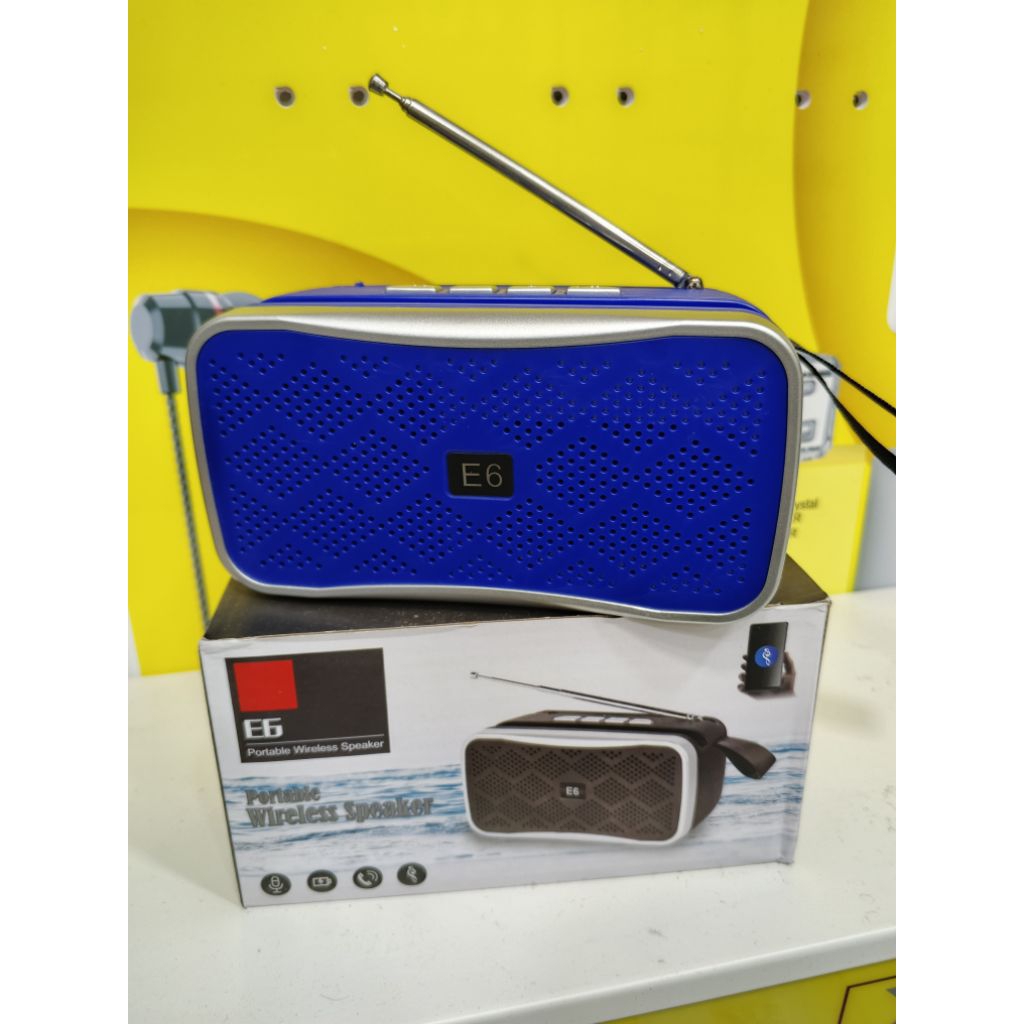 Speaker bluetooth E6 Portable Wireless