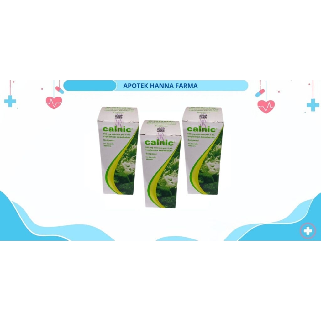 

CALNIC SYRUP ISI 100 ML BOTOL