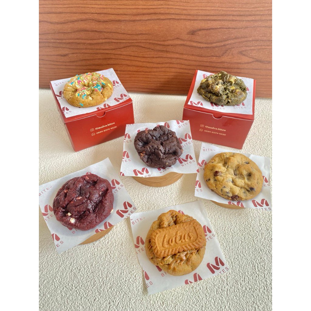 

Box of 6 Soft Cookies Malva Bites