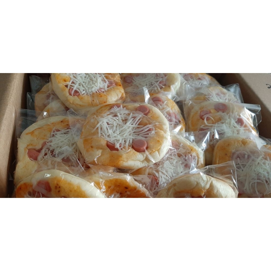 

Roti pizza mini Homemade lembut