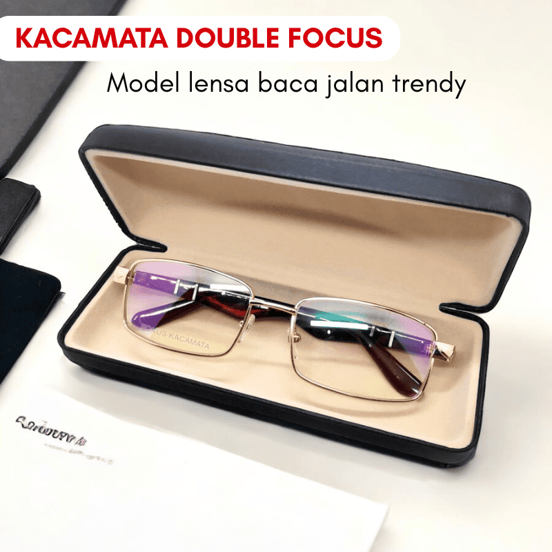 FM-02 Kacamata Plus Double Fokus 2 in 1