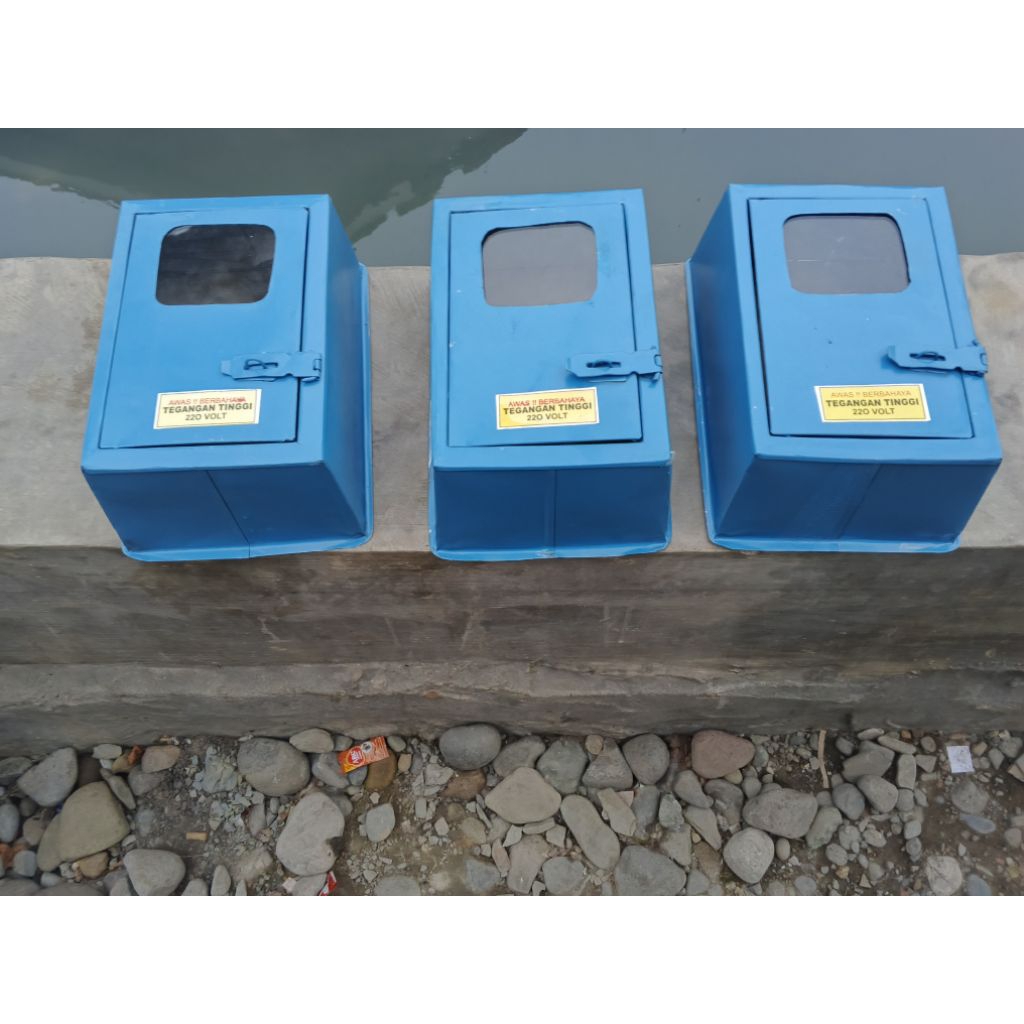 BOX COVER TUTUP TOKEN LISTRIK  TUTUP METERAN LISTRIK KWH Token Listrik Pulsa