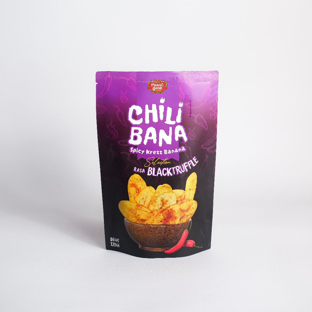 

Chili Bana Black Truffle I Keripik Pisang Manis-Pedas