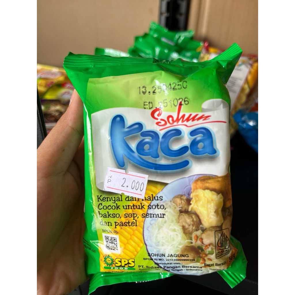 

Mie Sohun Kaca