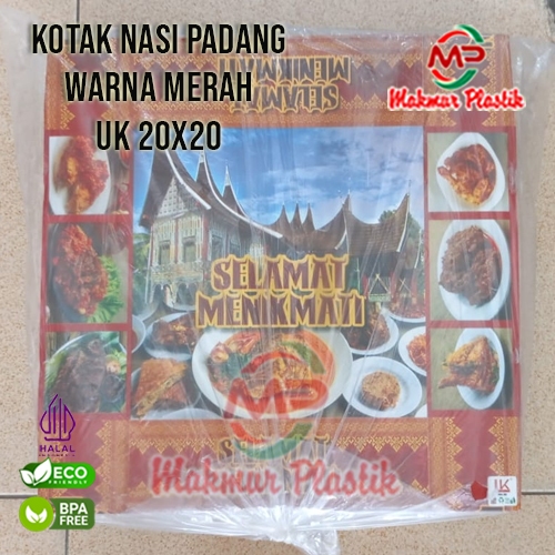 

LAWRENCE BOX NASI / KOTAK NASI / DUS MAKAN / LUNCH BOX / BOX MAKAN / KOTAK NASI PADANG - isi 100
