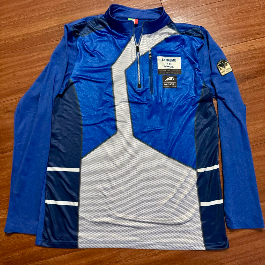 Kaos Jersey Sepeda Nacu Biru - Size S