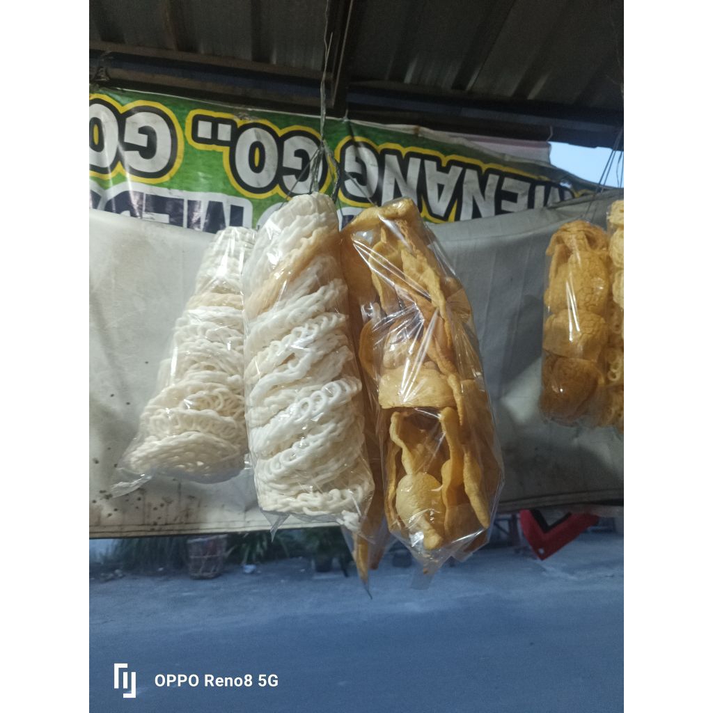 

KERUPUK PUTIH JARING DAN KUNING