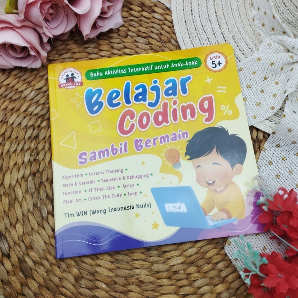 Buku Anak Aktivitas Interaktif Belajar Coding Sambil Bermain
