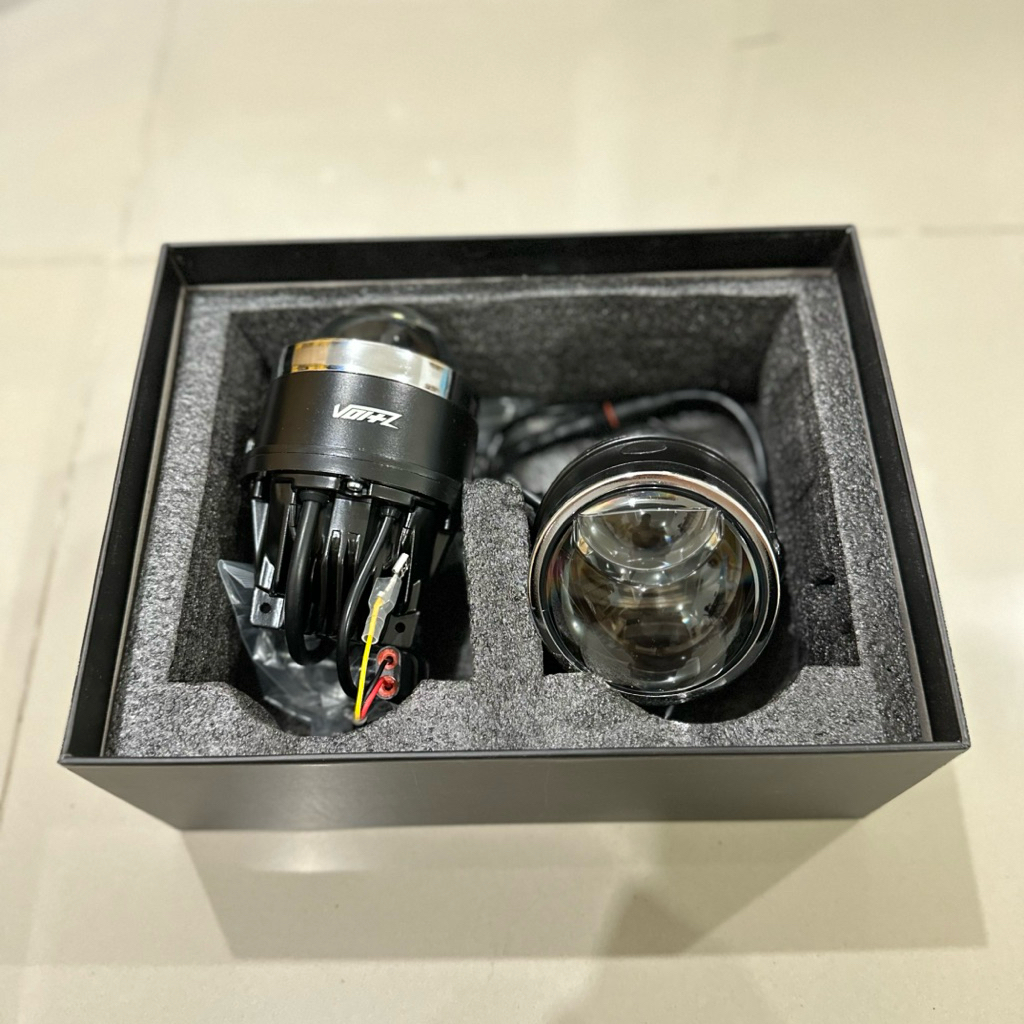 Foglamp Voltz 3inch Laser high beam 65W ukurang 3inch bisa untuk fortuner vrz, innova grand, innova 