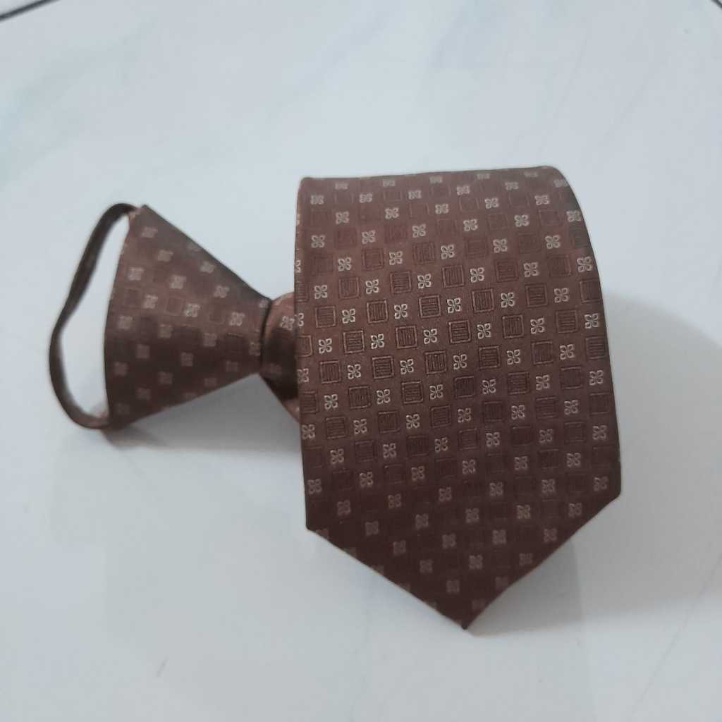 Dasi Pria Dasi Instan Siap Pakai Dasi Premium Tebal DECARLO