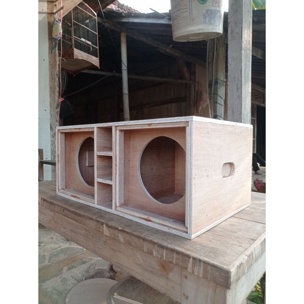 Box speaker mini Scoop 6 inch doble