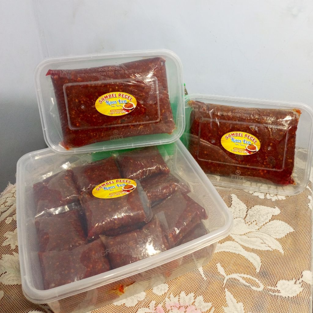 Sambel Pecel Homemade Raos Eco
