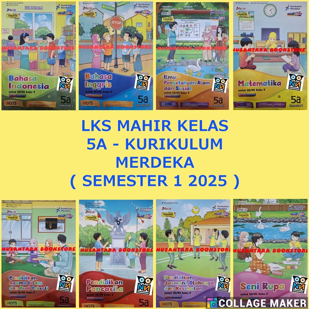 LKS Mahir SD Kelas 5A - Semester 1 Tahun 2025 (Kurikulum Merdeka)