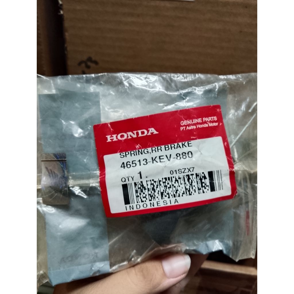 46513-KEV-880 PER SPRING RR BRAKE PEDAL REM SUPRA X LAMA OLD FIT ORI ORIGINAL