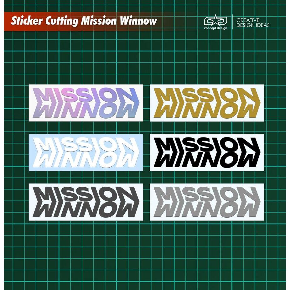 

Stiker / Sticker Mission Winnow