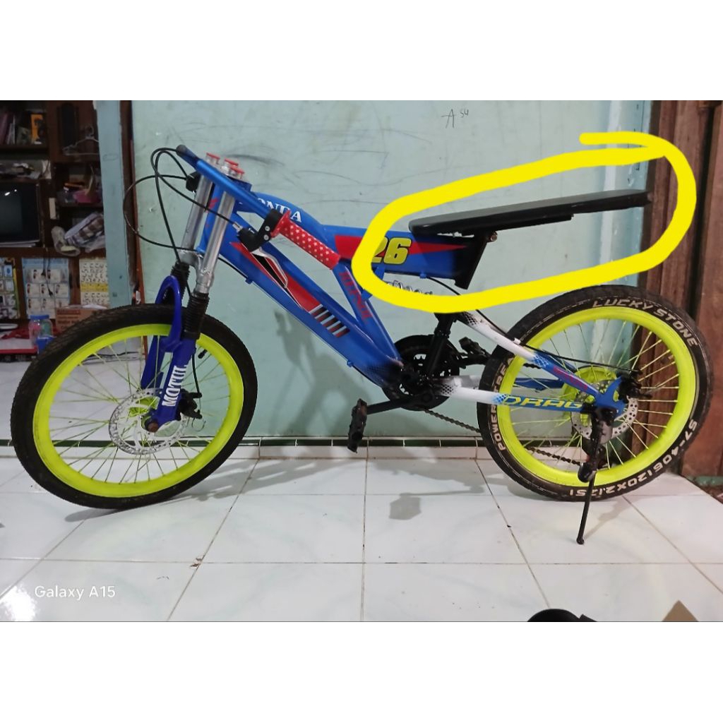 jok sepeda drag model C/lurus
