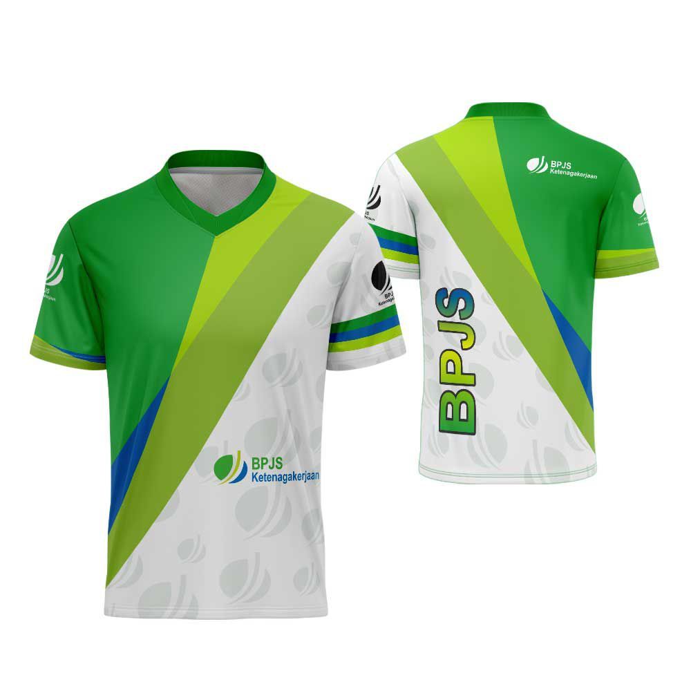 Kaos Baju BPJS Ketenagakerjaan Bisa Tambah Nama Fullprint