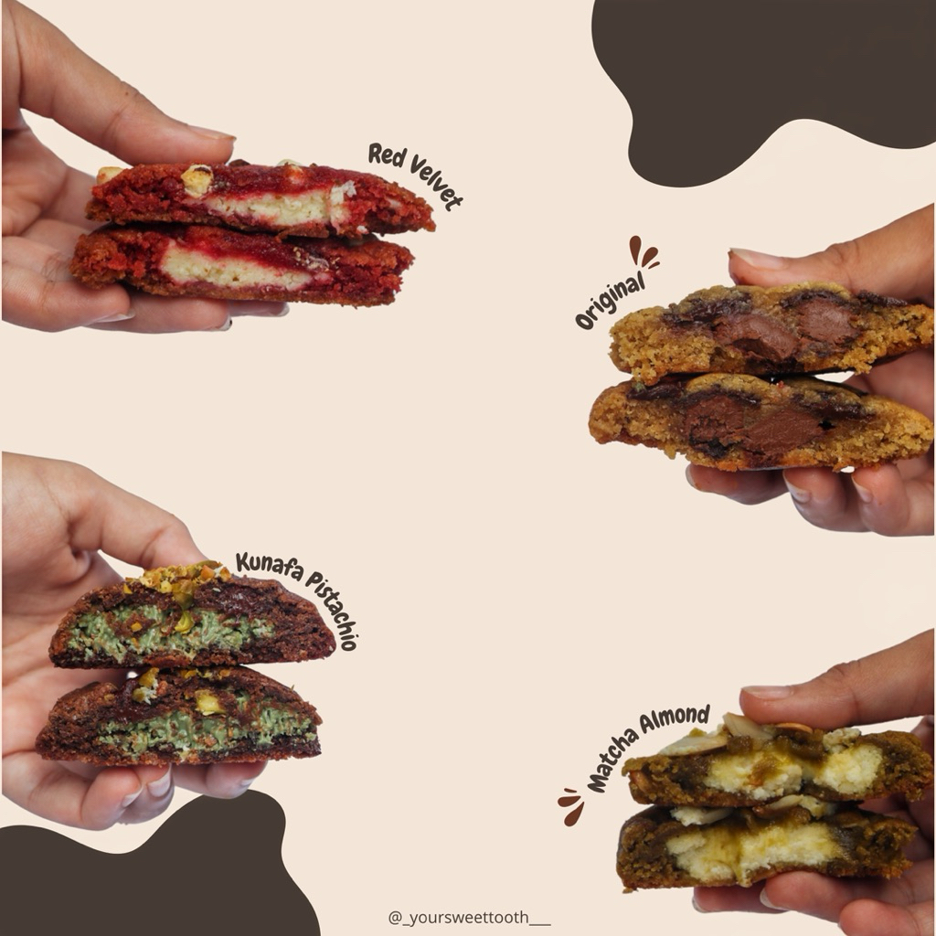 

SOFT COOKIES PREMIUM | -+ 60 GRAM | MINIMAL ORDER 2 | Cookies | Cemilan | Dessert