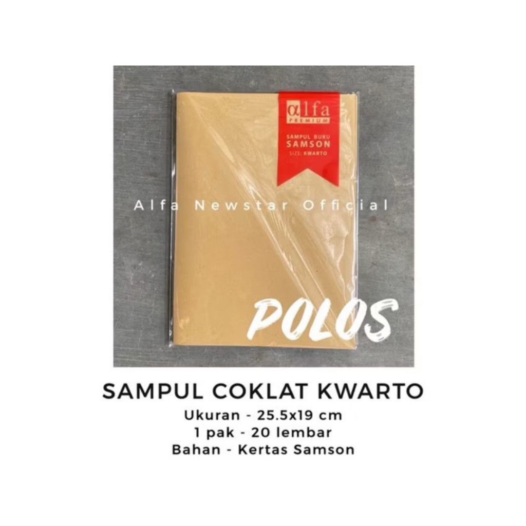 

Sampul Buku POLOS SAMSON ALFA PREMIUM