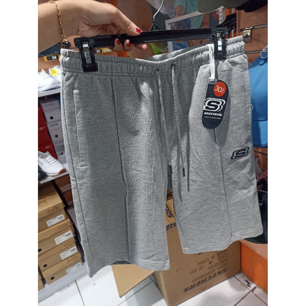 celana pendek skechers grey men