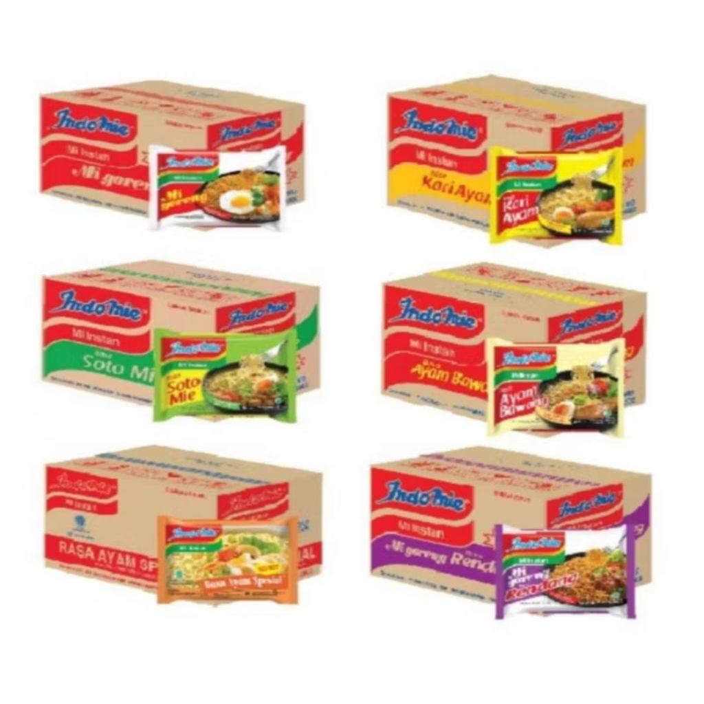 

All Varian Indomie Perkarton