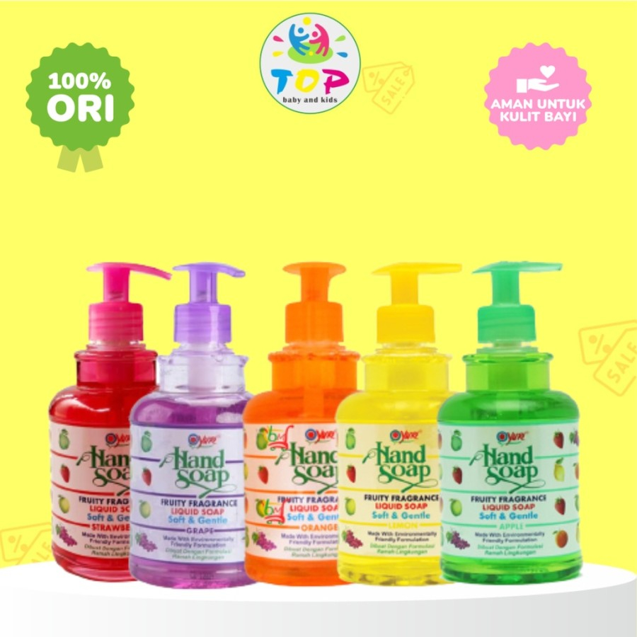 SABUN CUCI TANGAN YURI 500 ML BOTOL PUMP HANDWASH SABUN TANGAN