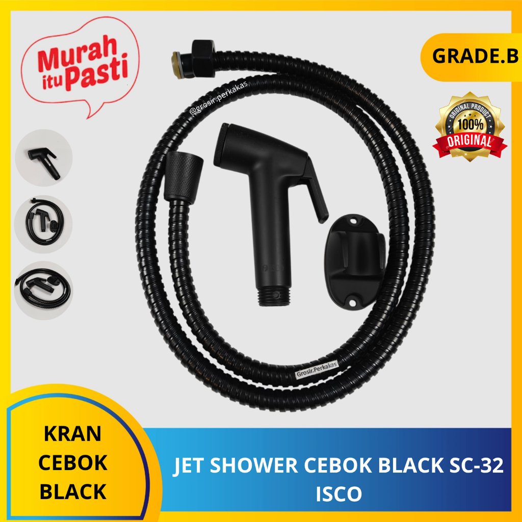 jet shower / kran cebok /semprotan wc kloset duduk. [B][#SHOWER]
