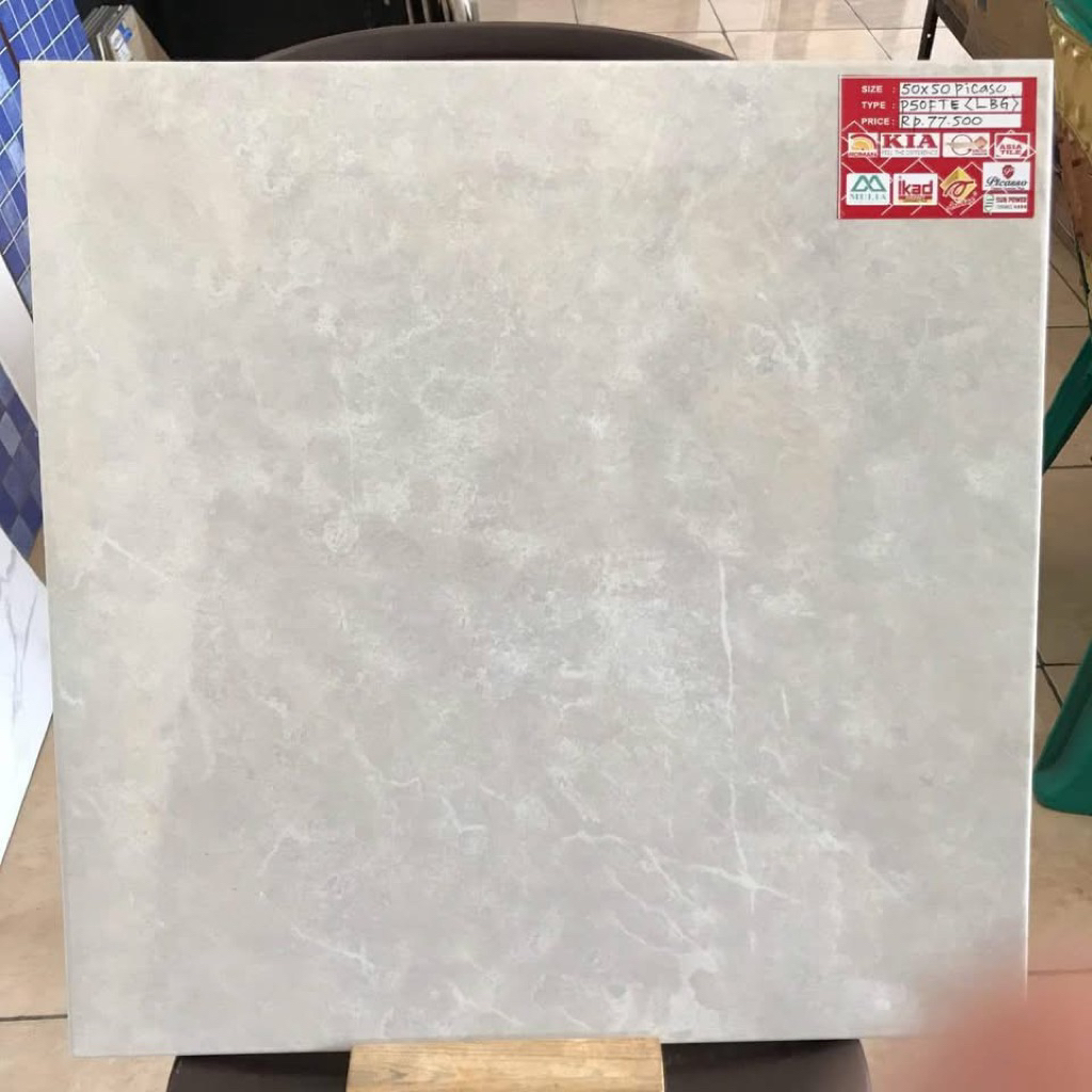 KERAMIK LANTAI 50x50 P50FTE LBG | GLOSSY | PICASO