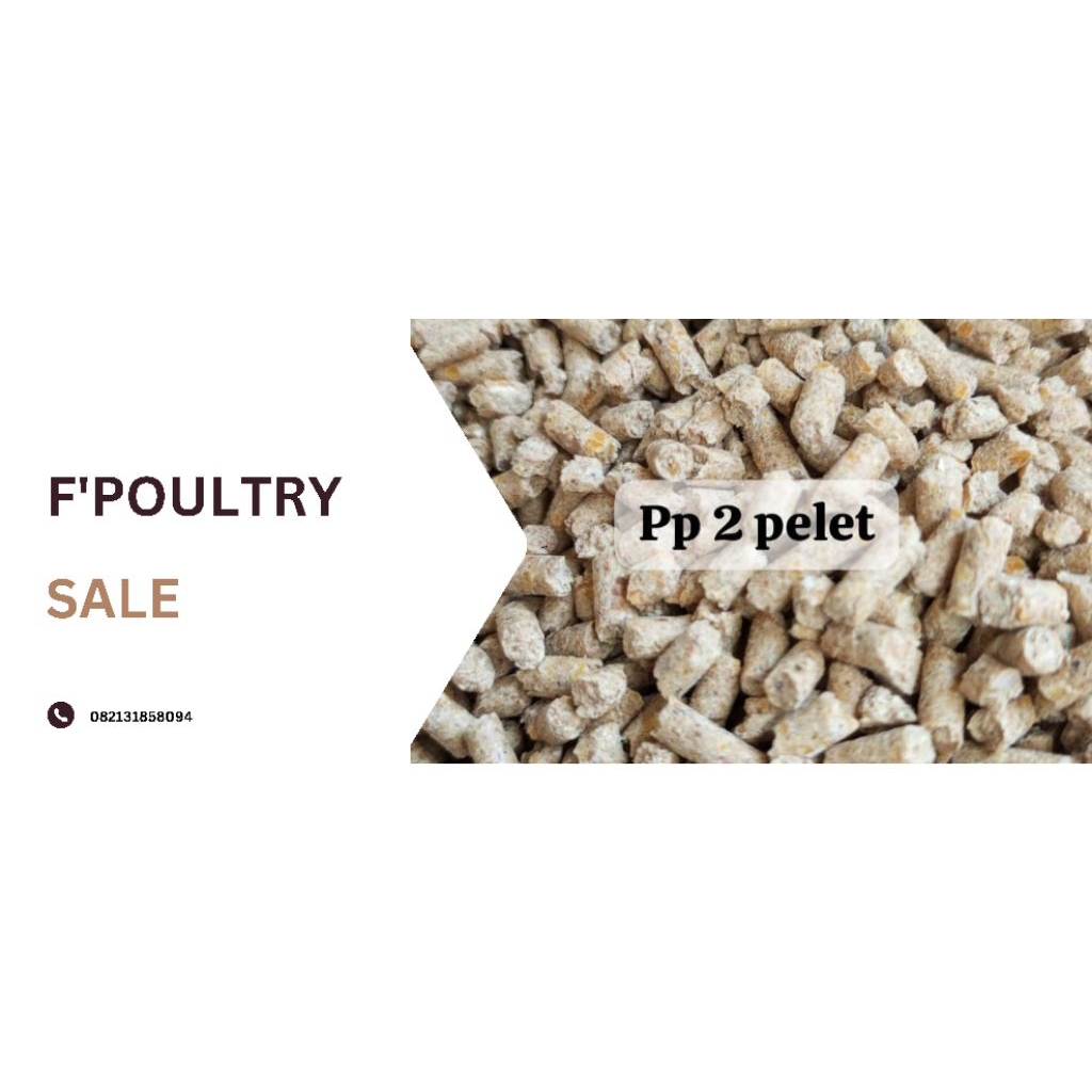Voer Ayam PP2 Pelet ( Missouri ) 1kg