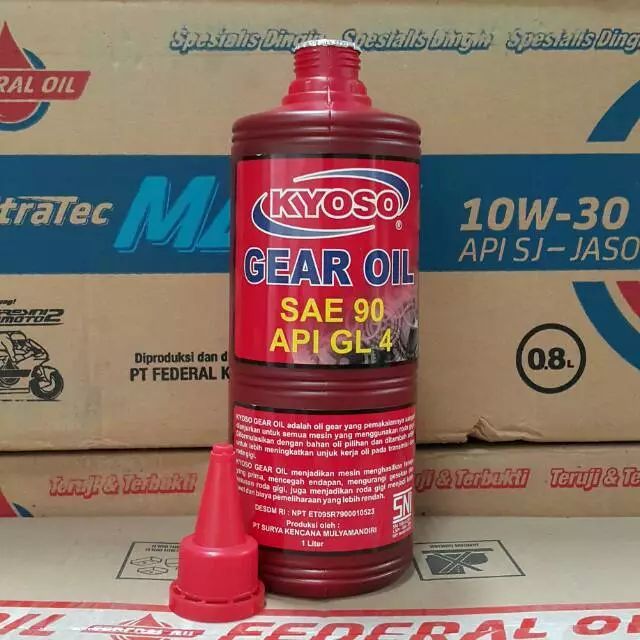 OLI GARDAN / OLI GEAR / OLI TRANSMISI KYOSO GEAR OIL SAE 90 GL-4 1 LITER
