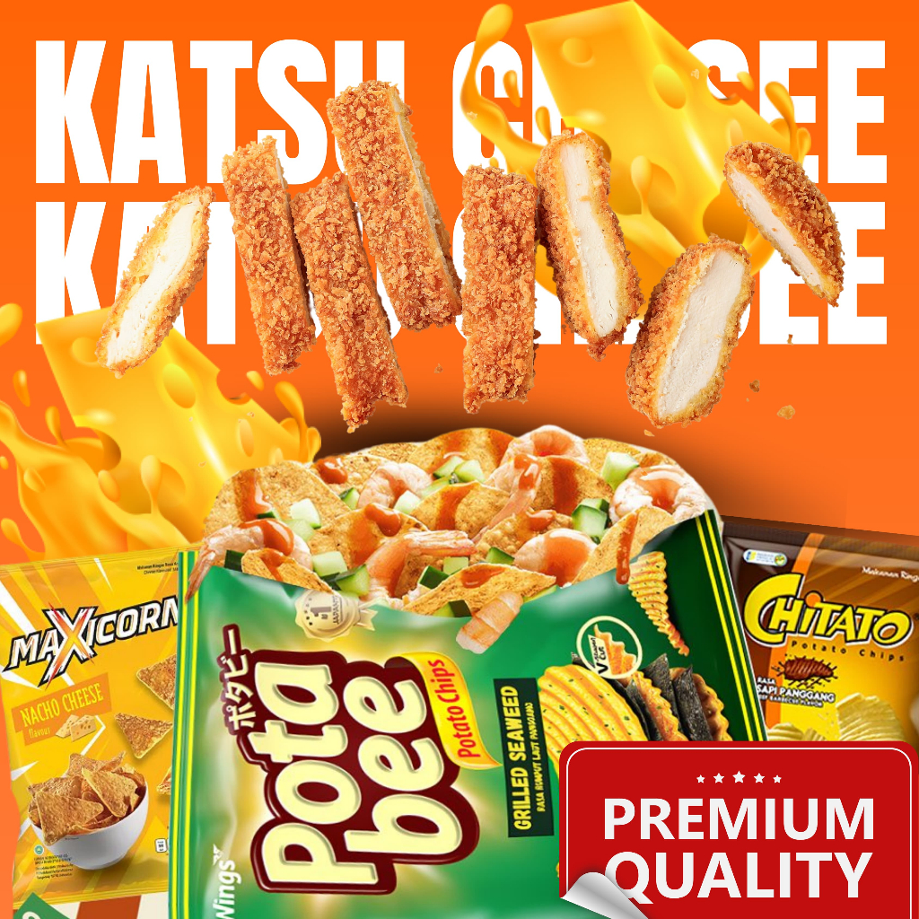 

Chikibur Rasa Katsu Chesee Snack Viral 2025