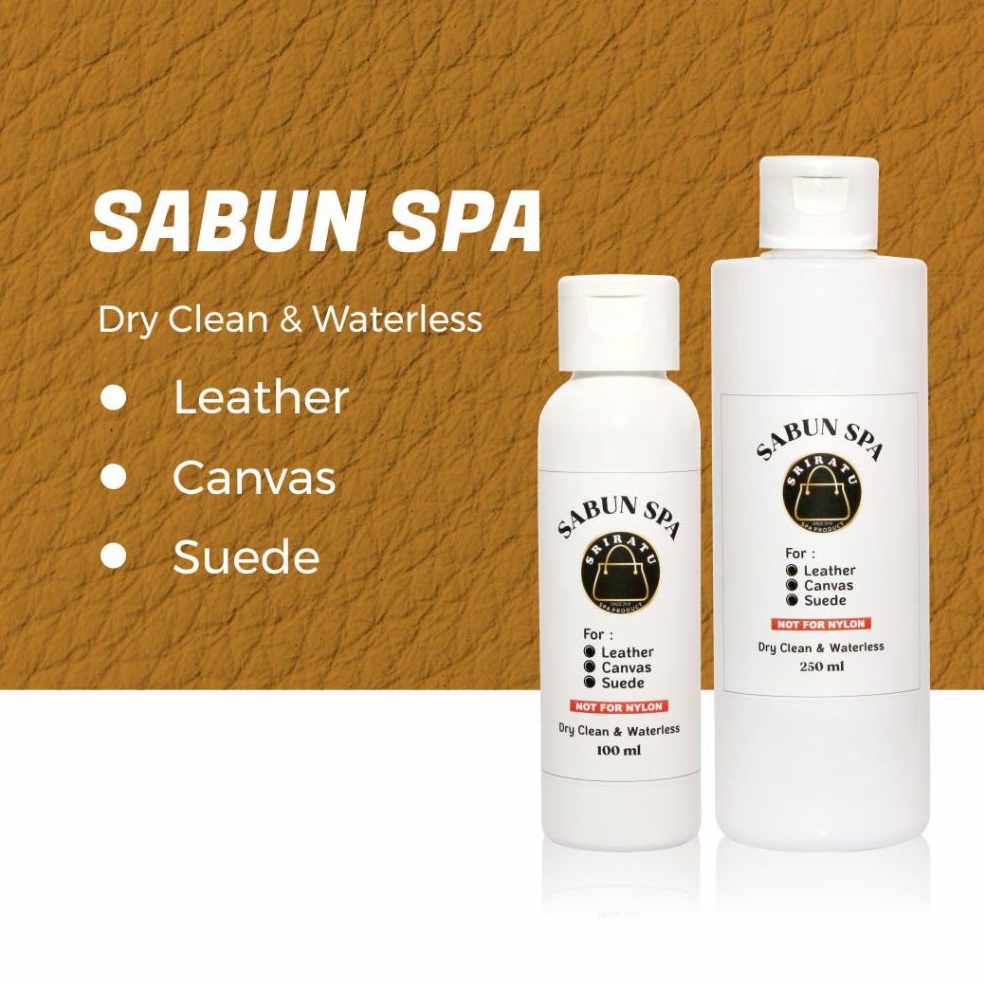 KODE J77W Pembersih Tas Kulit Sabun SPA 1ml  25ml  Sabun Pembersih Tas Kulit  Sintetis  Canvas