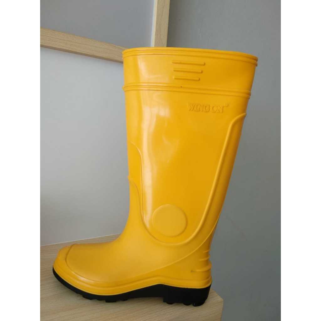 Sepatu Boot Tinggi Wing On Eco Kuning