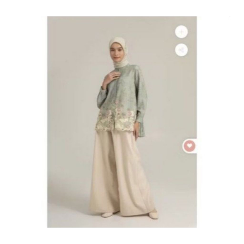 RIA MIRANDA - TERMURAH ‼️ Lica Top Sage