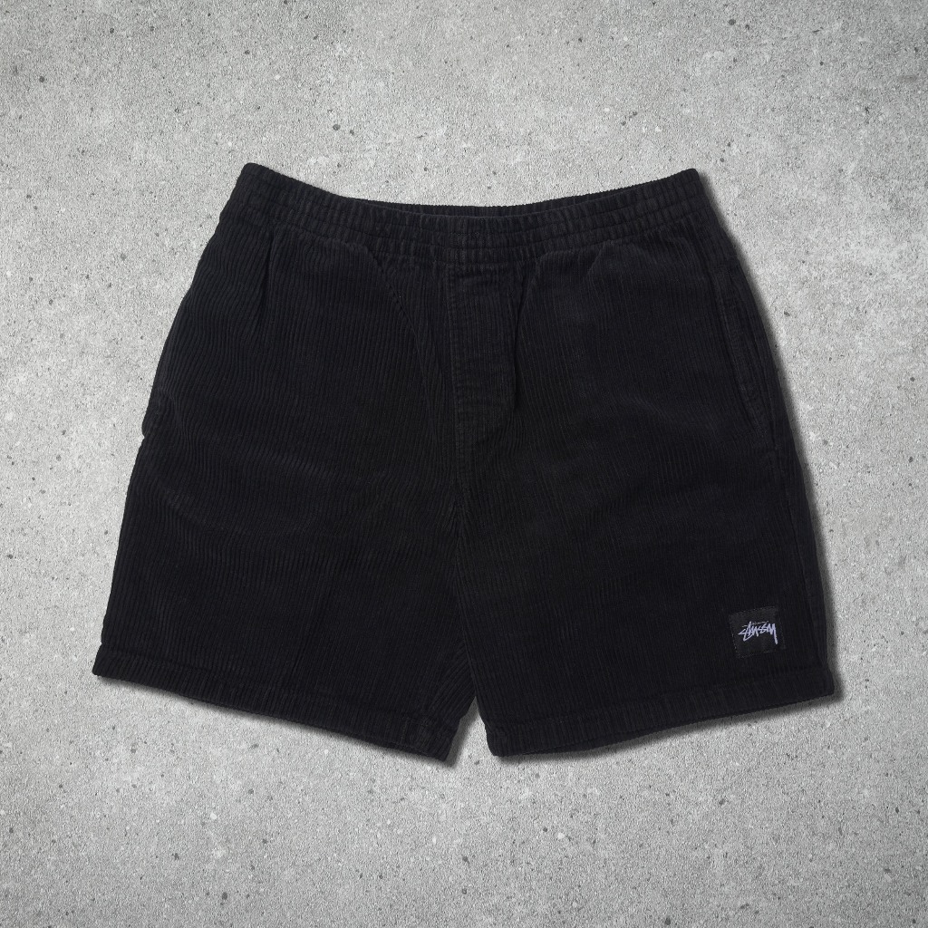 Stussy Corduroy Short Pants - Black
